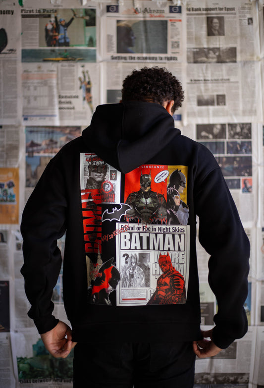 BATMAN BLACK HOODIE